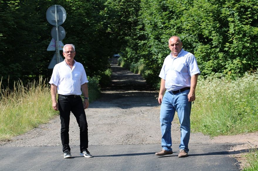 REGION, Głuszyca Górna: Remontują ulicę Graniczną