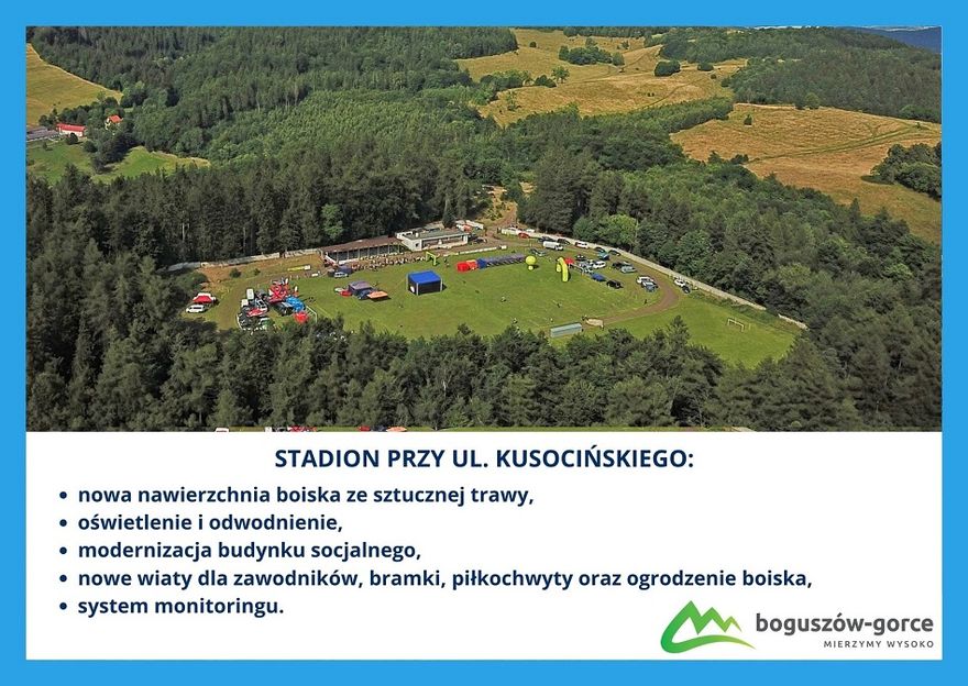 REGION, Boguszów-Gorce: Dwa stadiony do modernizacji!