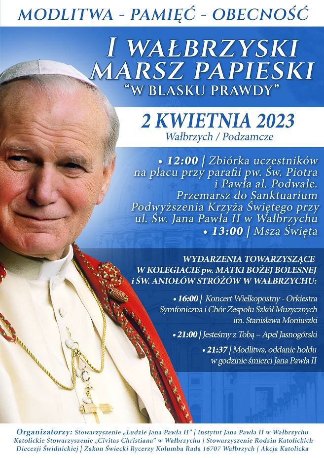 Wałbrzych: Marsz Papieski