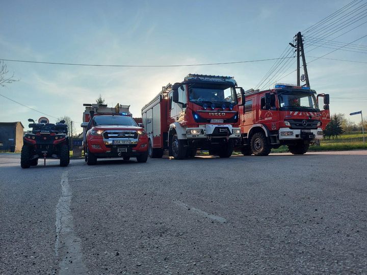 REGION, Gmina Stare Bogaczowice: Uliczna parada strażaków