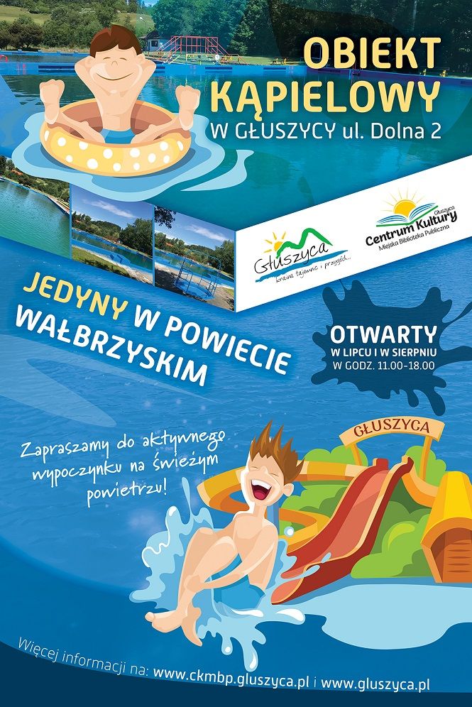 REGION, Głuszyca: Kąpielisko czynne od soboty