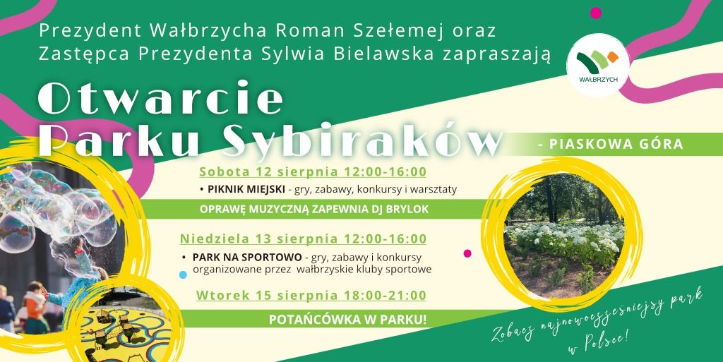 Wałbrzych: Otwarcie Parku Sybiraków