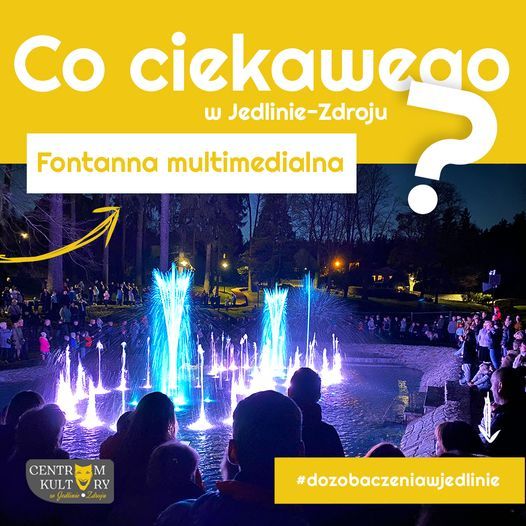 REGION, Jedlina-Zdrój: Fontanna multimedialna czeka