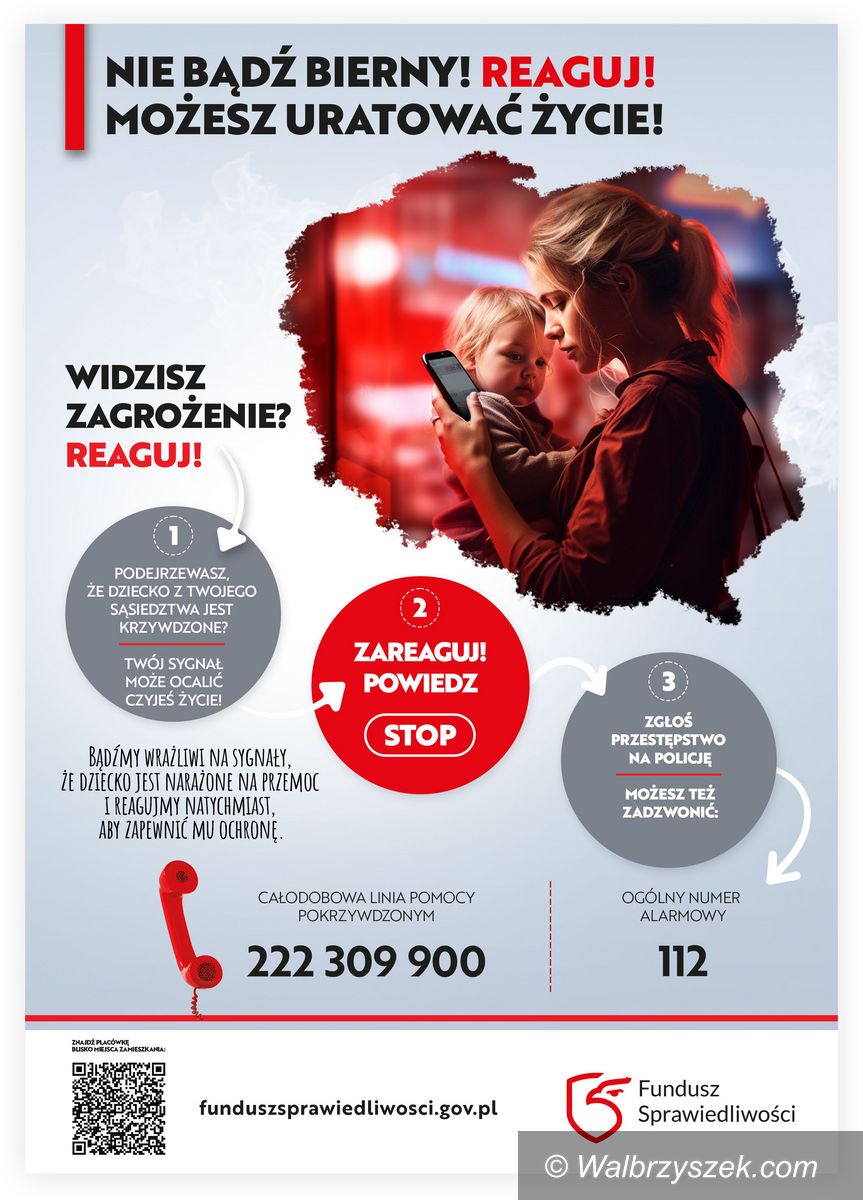 Polska: Nie bądź bierny! Reaguj! Możesz uratować życie
