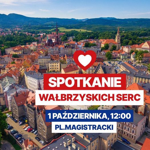 Wałbrzych/Kraj: Marsz Miliona Serc po wałbrzysku