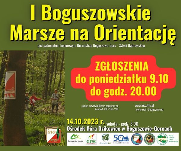 REGION, Boguszów-Gorce: Jutro marsze na orientację