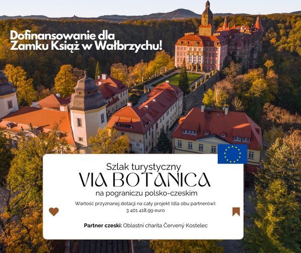 Wałbrzych: Zamek Książ otrzymał miliony Euro z UE