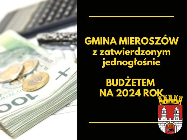 REGION, Mieroszów: Ambitny budżet na 2024 rok