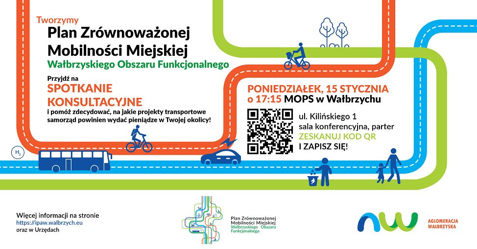 Wałbrzych/REGION: Plan Zrównoważonej Mobilności Miejskiej