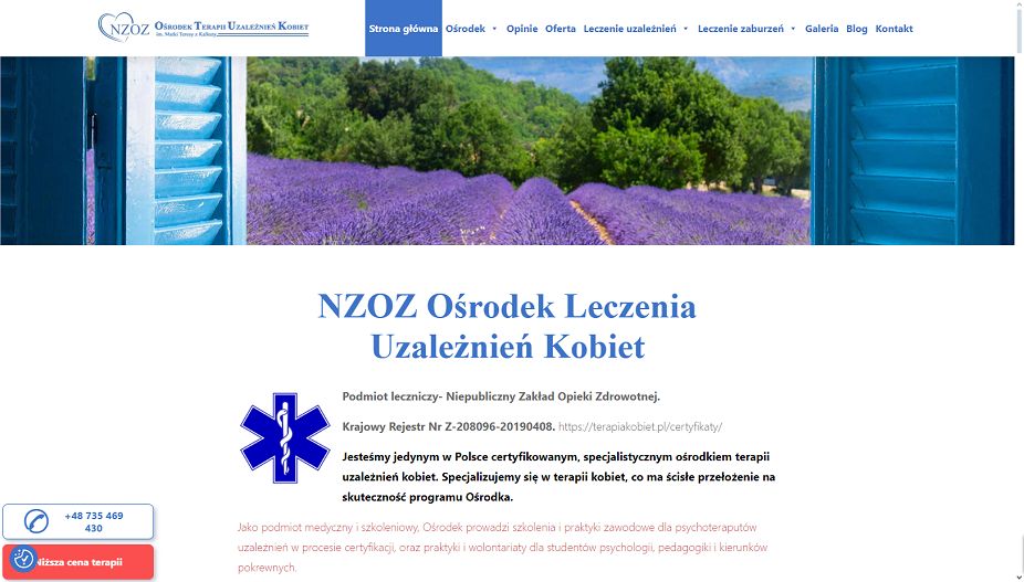 Wałbrzych/Kraj: Prywatny ośrodek leczenia uzależnień: Jakie korzyści oferuje pacjentkom?