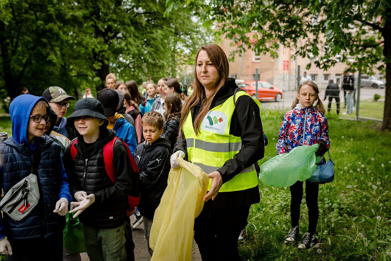 Wałbrzych: Sprzątanie zwieńczone piknikiem