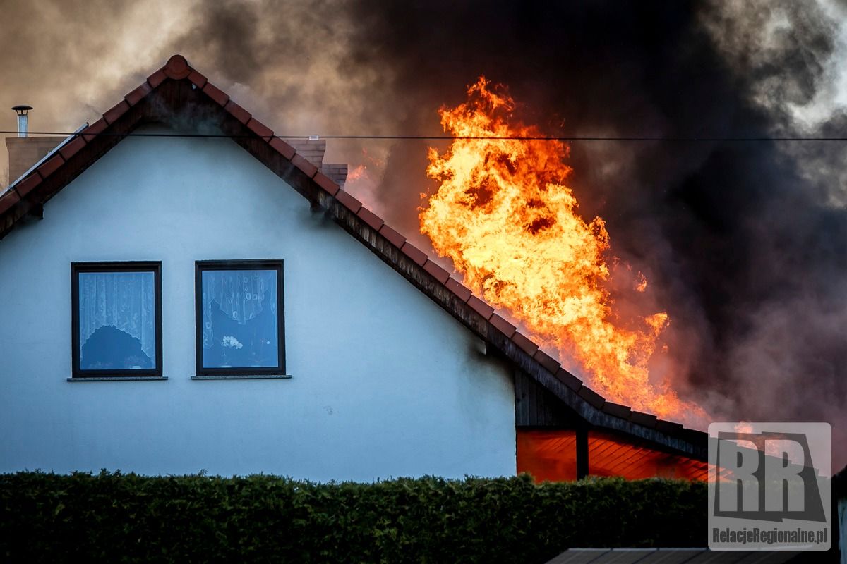 REGION, Dębrznik: Kolejny pożar domu