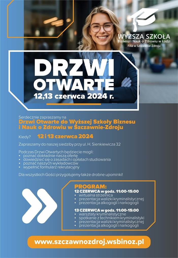 REGION, Szczawno-Zdrój: Drzwi otwarte WSBiNoZ