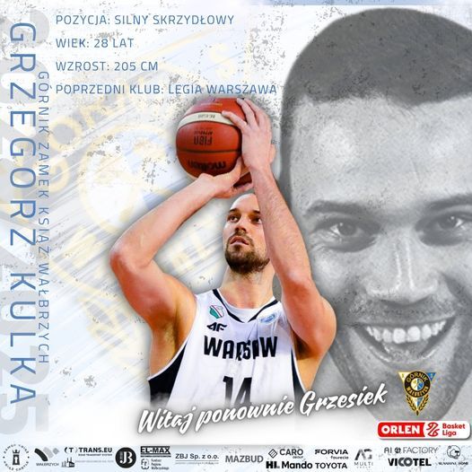 Wałbrzych: Grzegorz Kulka koszykarzem Górnika