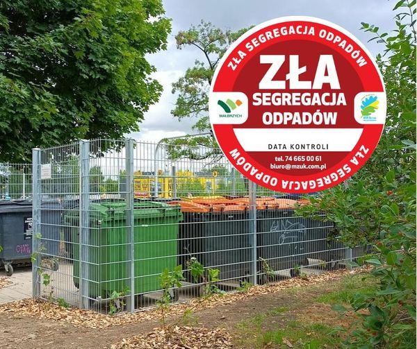 Wałbrzych: Kary za złą segregację