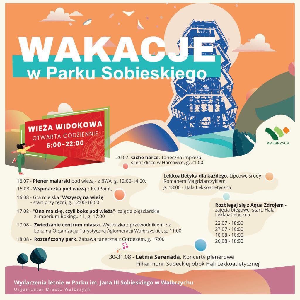 Wałbrzych: Wakacje w Parku Sobieskiego