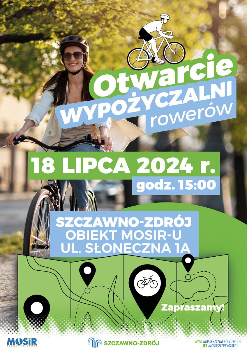 REGION, Szczawno-Zdrój: Rusza wypożyczalnia rowerów