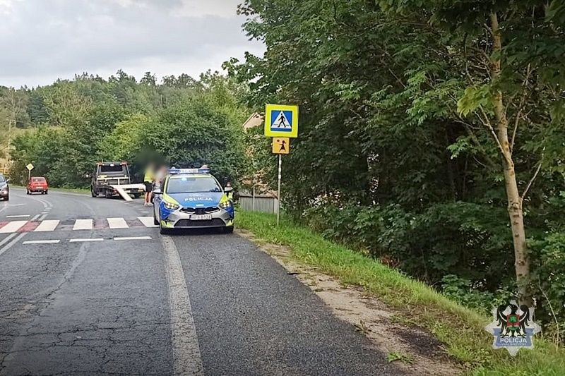 REGION, Czarny Bór: Chwila nieuwagi i kolizja gotowa