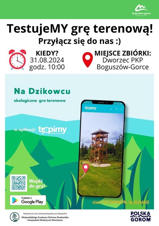 REGION, Boguszów-Gorce: Terenowa gra ekologiczna