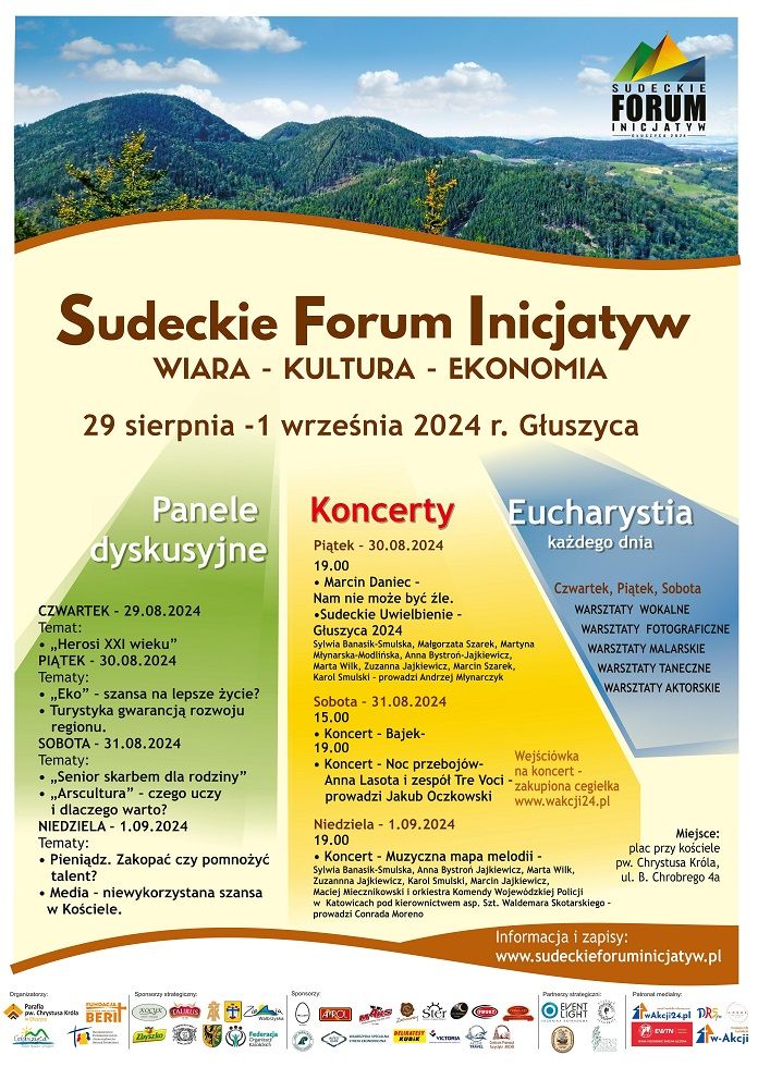 REGION, Głuszyca: Sudeckie Forum Inicjatyw 2024