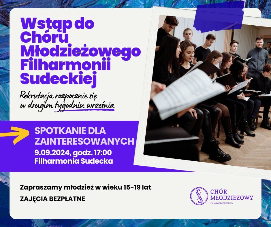 Wałbrzych: Wstąp do młodzieżowego chóru