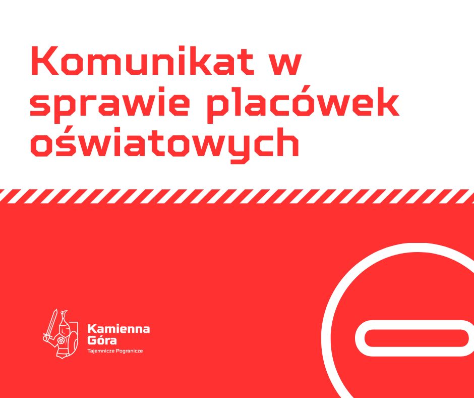 REGION, Kamienna Góra: Zajęcia odwołane