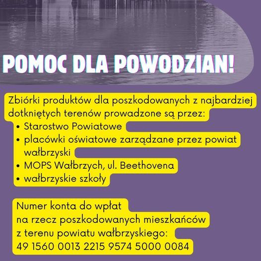 Wałbrzych/powiat wałbrzyski: Przyłącz się do pomocy