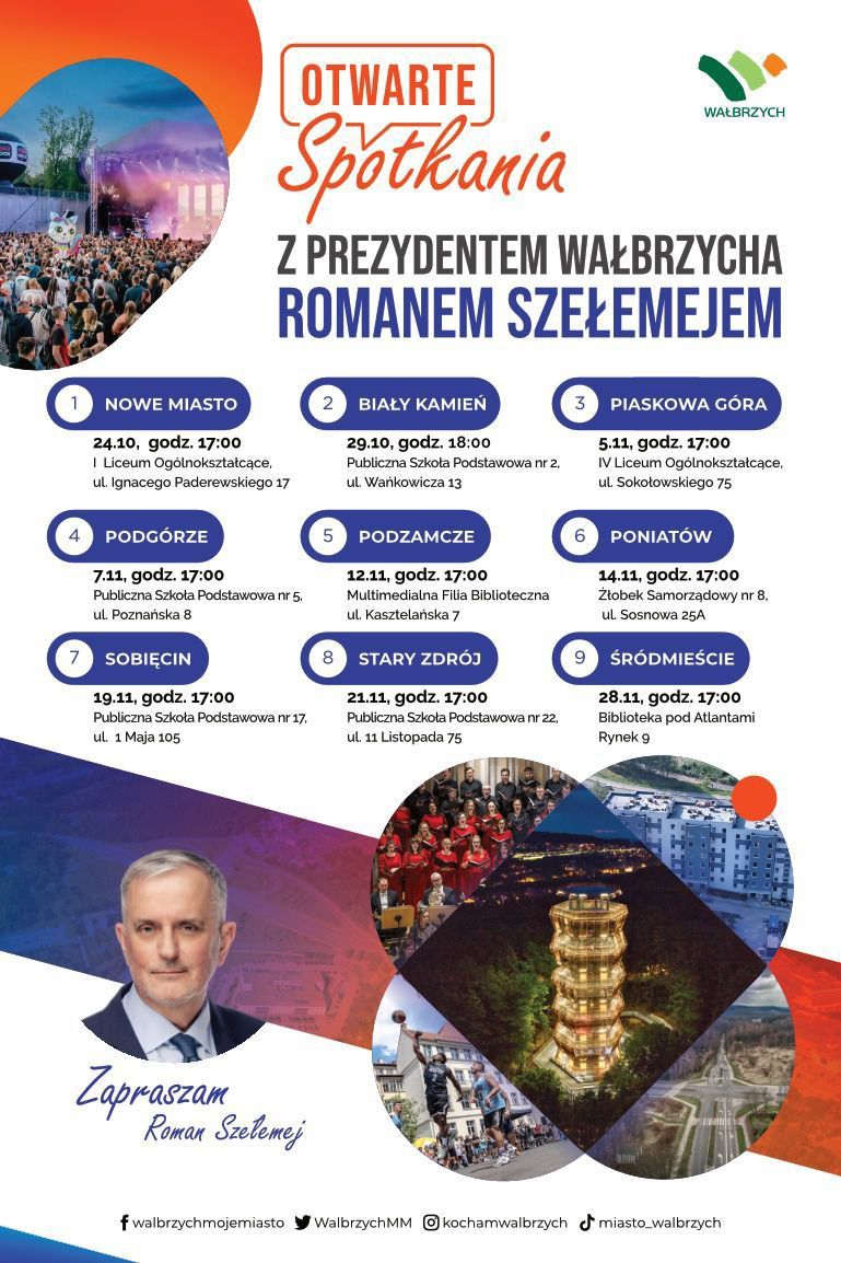 Wałbrzych: Spotkania z Prezydentem