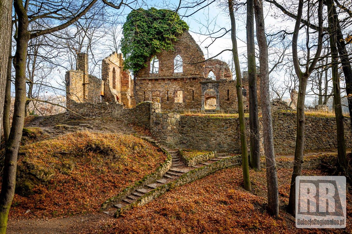 Wałbrzych/REGION: Ruiny Zamku Stary Książ