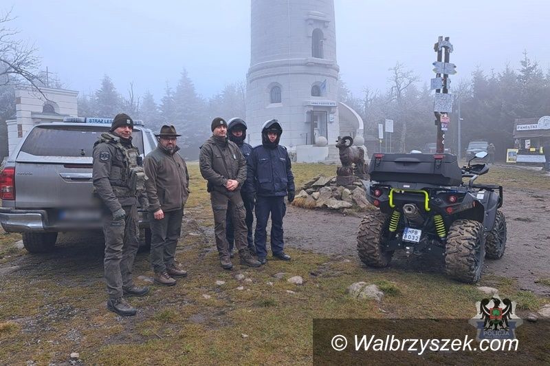 Wałbrzych/powiat wałbrzyski: Las to nie miejsce do jazdy