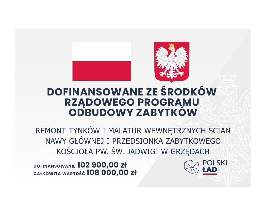 REGION, Grzędy: Odnowili świątynię