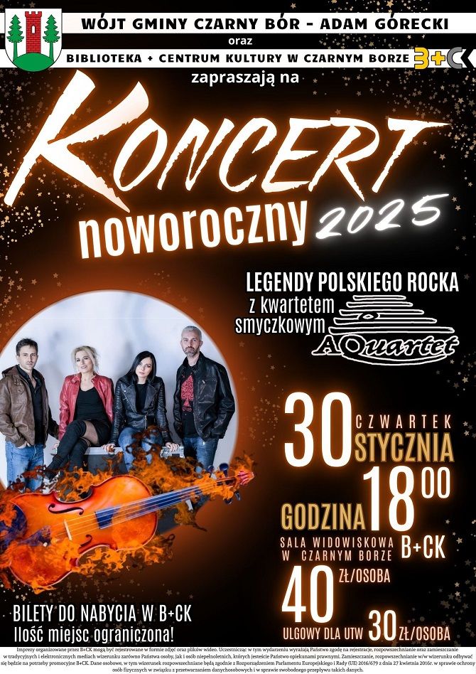 REGION, Czarny Bór: Koncert Noworoczny