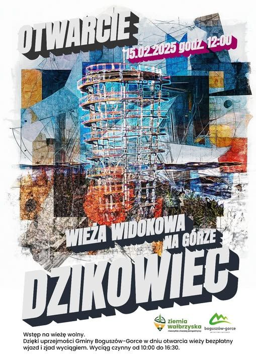 powiat wałbrzyski: Ta wieża już przyciąga turystów