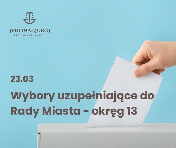 REGION, Jedlina-Zdrój: Wybory uzupełniające w Jedlinie