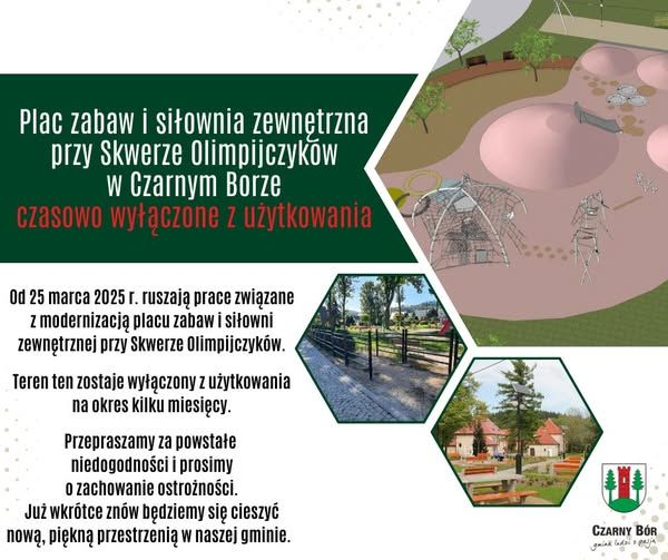 REGION, Czarny Bór: Skwer będzie piękniejszy