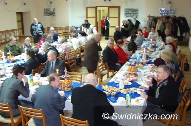 Region - Pszenno, Bystrzyca Górna: Seniorzy spotkali się noworocznie