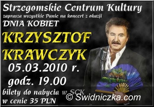 Region - Strzegom: Krzysztof Krawczyk w Strzegomiu