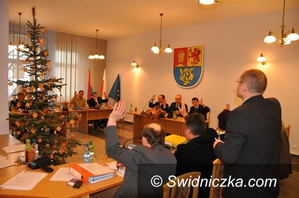 Świdnica: Sześćdziesiąta sesja rady gminy Świdnica