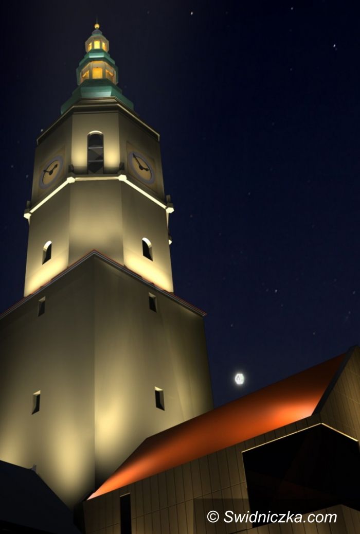 Świdnica: Wieża ratuszowa wraca do świdnickiego Rynku