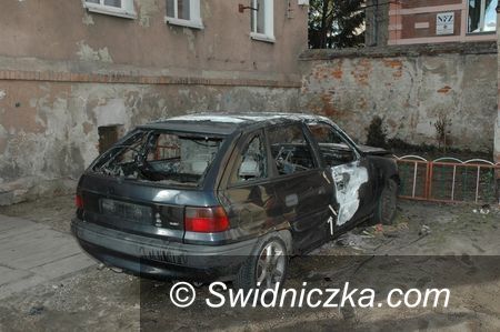 Świdnica: Ze złości podpalił auto kolegi