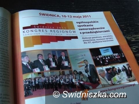 Świdnica: II Kongres Regionów w Świdnicy już się reklamuje