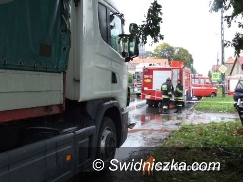 Marcinowice/Świdnica: Kierowcy tira, który spowodował wypadek w Marcinowicach, grozi do 8 lat więzienia