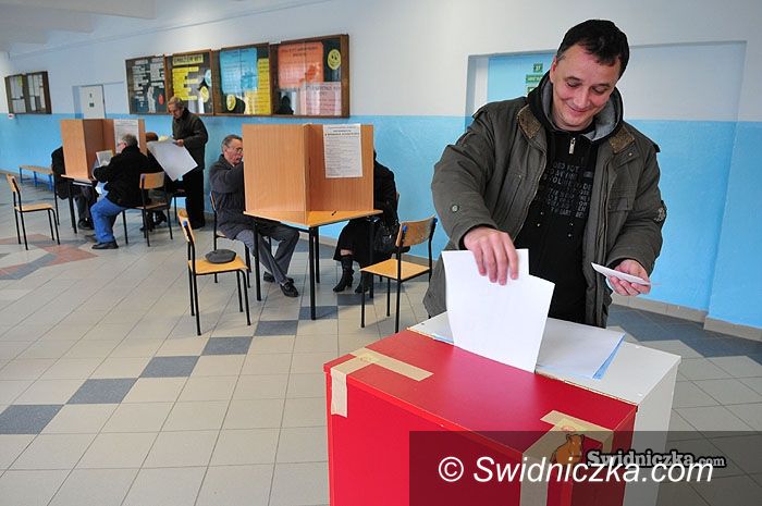 Świdnica/region: Jedna czwarta wyborców spełniła swój obowiązek
