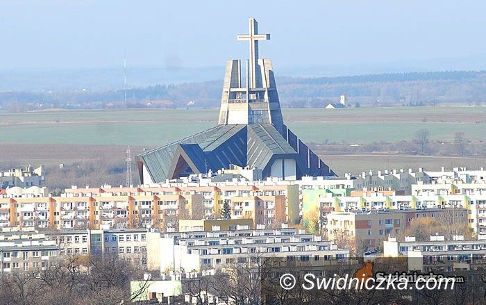 Świdnica: Miasto widziane z katedralnej wieży