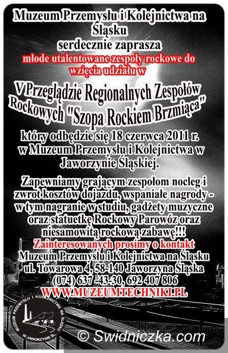 Jaworzyna Śląska: Szopa zabrzmi rockiem – organizatorzy czekają na muzyków