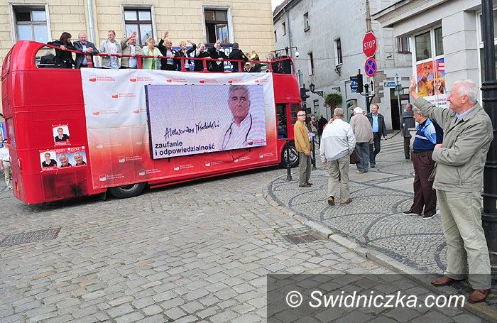Świdnica: SLD autobusem do wyborów