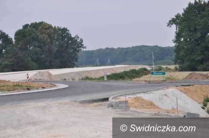 powiat świdnicki: Szybciej do A4 – w sobotę otwarcie łącznika dla pieszych, w środę dla kierowców