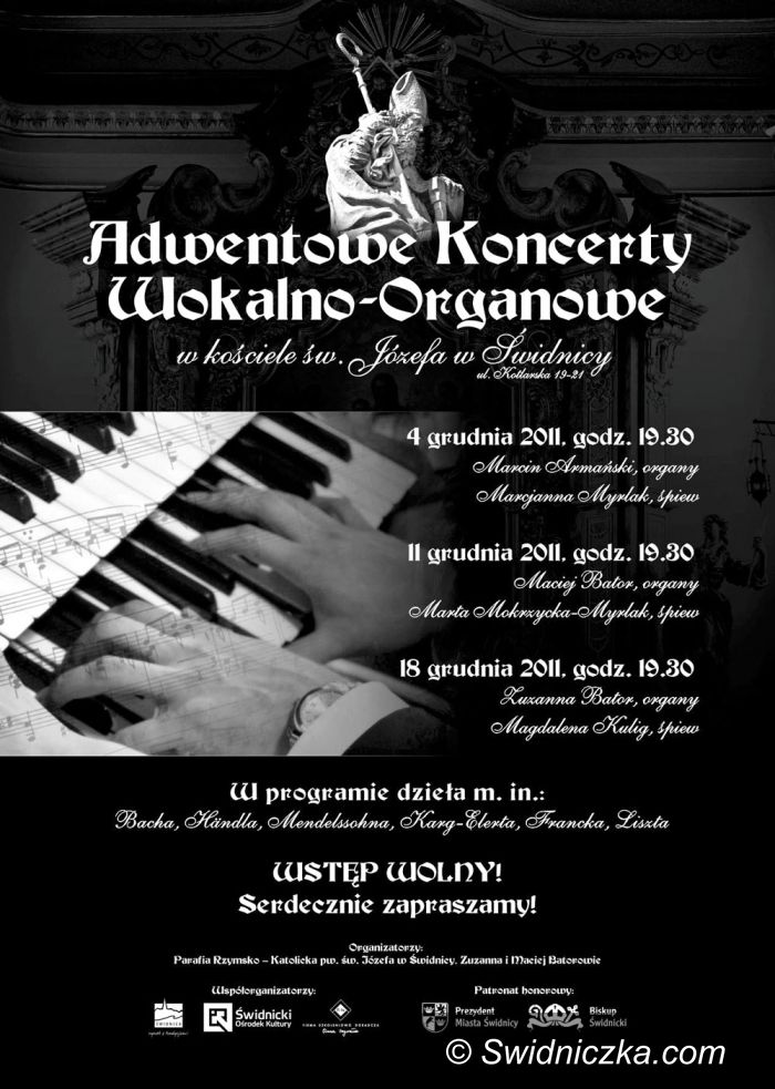 Świdnica: Inicjatywa świdnickich organistów– koncerty w parafii św. Józefa
