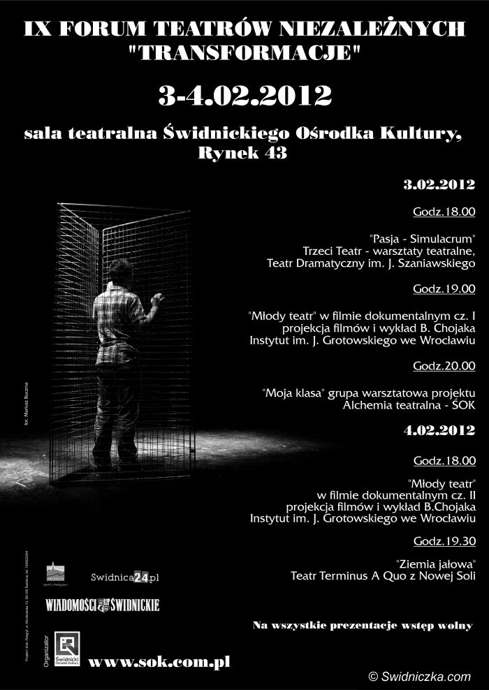 Świdnica: Forum Teatrów Niezależnych „Transformacje”