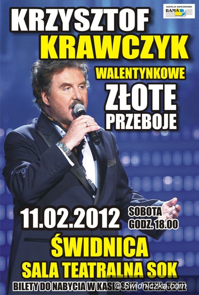 Świdnica: Krzysztof Krawczyk – walentynkowe złote przeboje